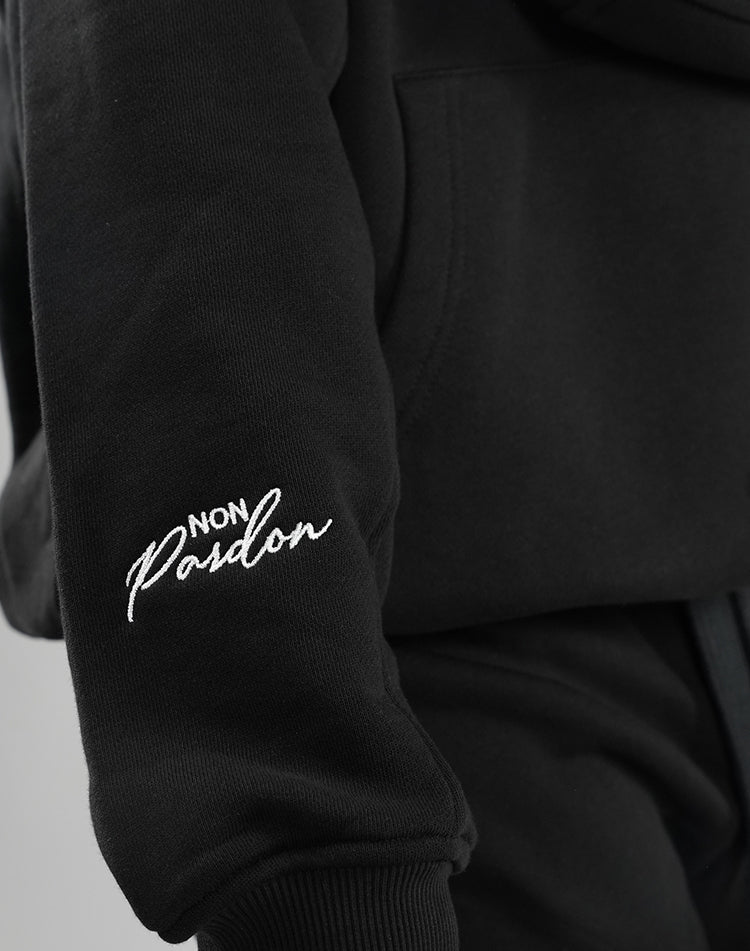 Chrome Hoodie Black