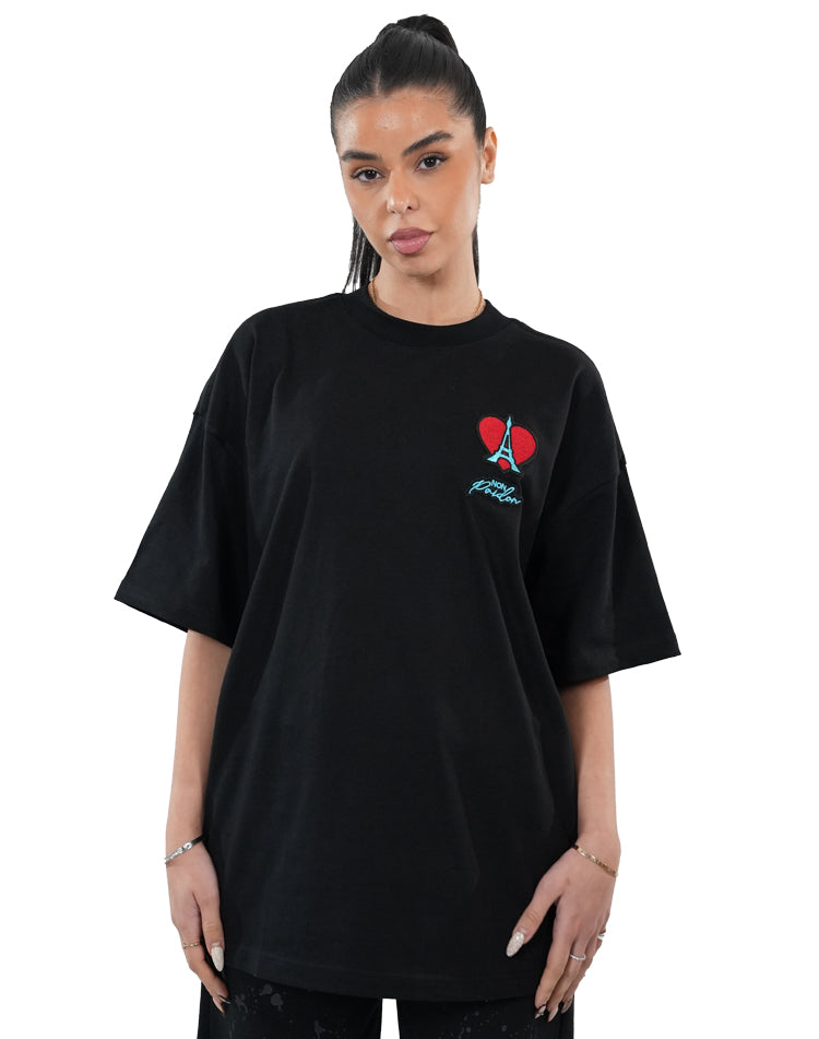 Paris Tee Black