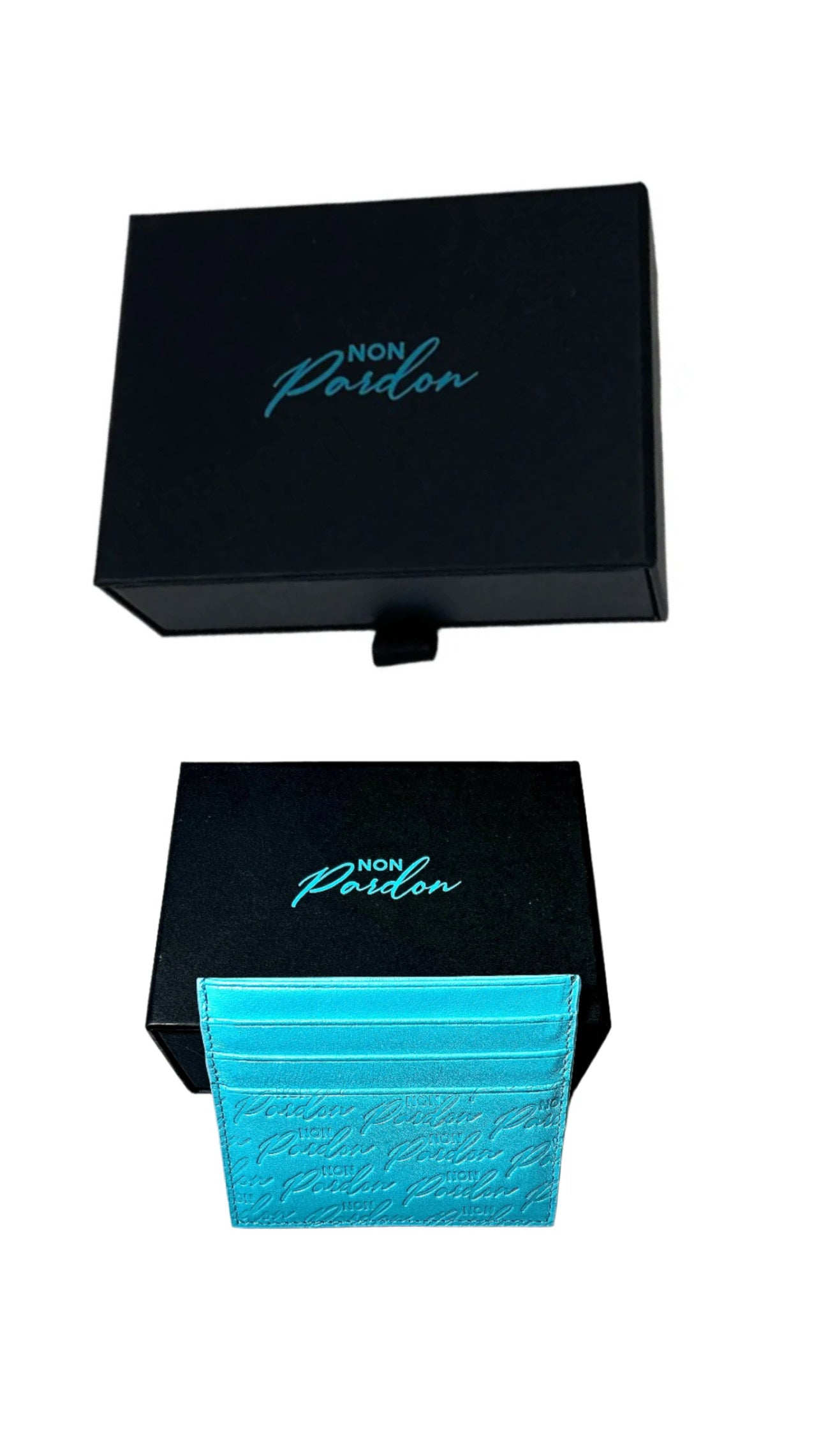 NonPardon Leather Monogramm Cardholder