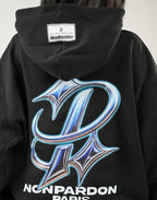 Chrome Hoodie Black