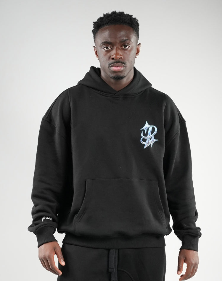 Chrome Hoodie Black