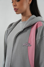 United Zip Hoodie Grey