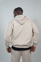 Saint Zip Hoodie Beige