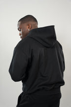 Saint Zip Hoodie Black